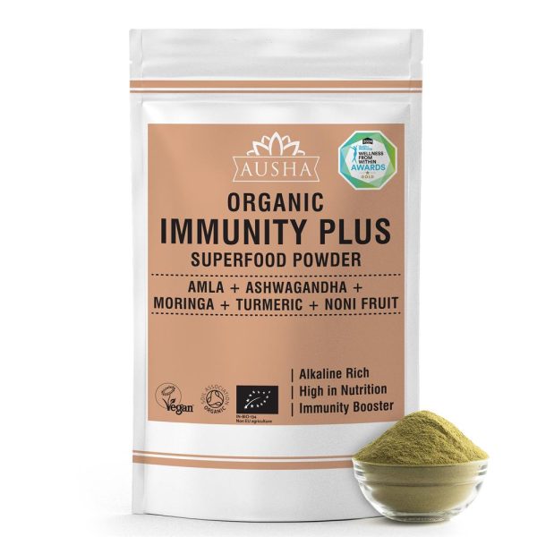 AUSHA Organic Immunity Plus Superfood powder 200g- GOLD BADGE Winner Online Sale