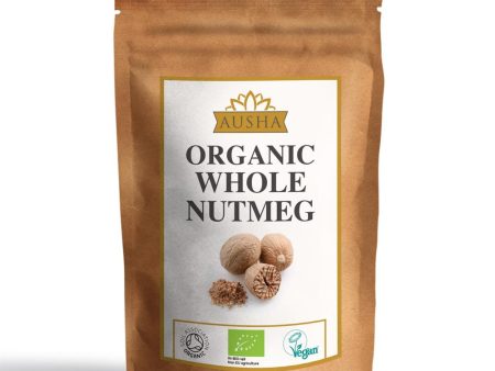 AUSHA Organic Nutmeg whole 50g - 1* Star Great Taste Award Online now