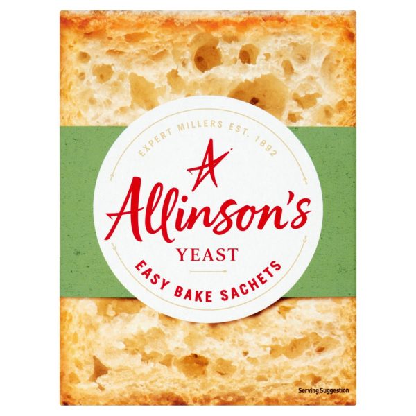 Allinson Easy Bake Yeast 6 x 7g Sachets For Discount