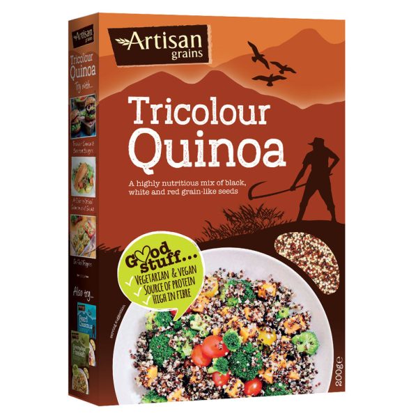 Artisan Grains Tricolour Quinoa 200g Fashion