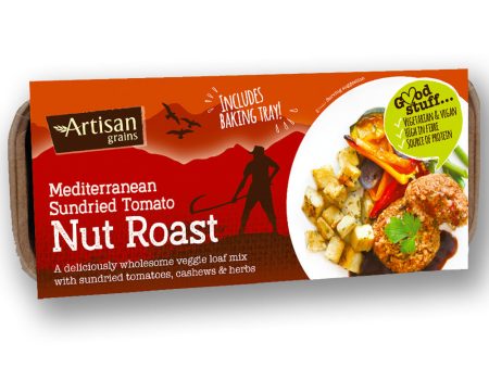 Artisan Grains Nut Roast - Mediterranean Sundried Tomato 200g Hot on Sale