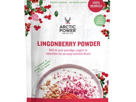 Arctic Power Berries 100% Lingonberry Powder 70g For Discount