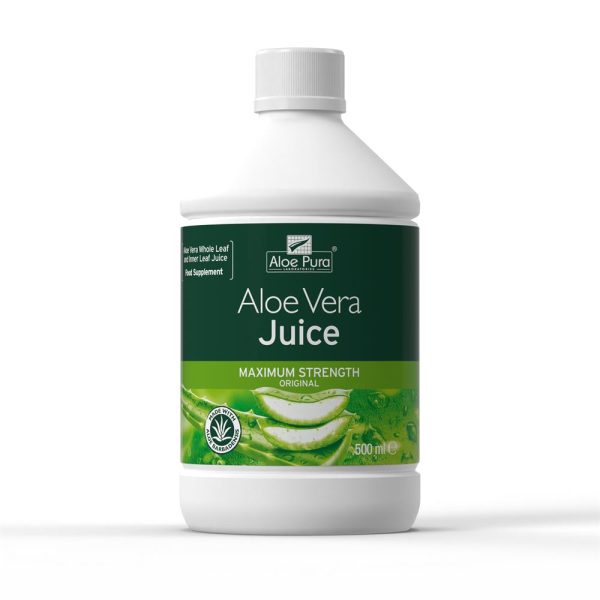 Aloe Pura Aloe Vera Juice Max Strength 500ml Fashion