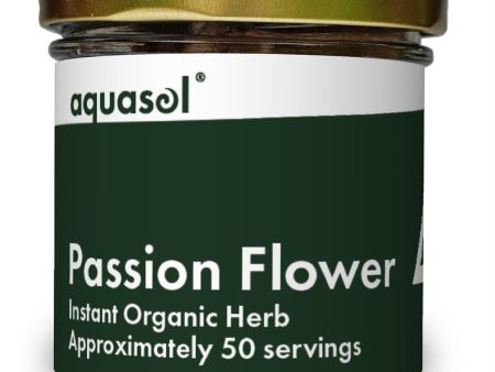 Aquasol Organic Passion Flower Instant Herbal Tea 20g Online