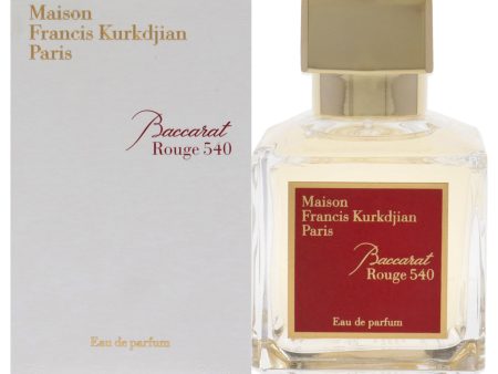 Maison Francis Kurkdjian Baccarat Rouge 540 by Maison Francis Kurkdjian for Unisex - 2.4 oz EDP Spray Online now