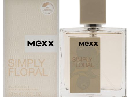 Mexx Simply Floral by Mexx for Men - 1.6 oz EDT Spray For Discount