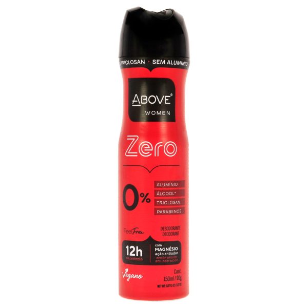 Above 12 Hours Feel Free Deodorant - Zero by Above for Women - 3.17 oz Deodorant Spray Cheap