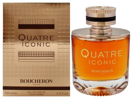 Boucheron Quatre Iconic by Boucheron for Women - 3.3 oz EDP Spray Online now