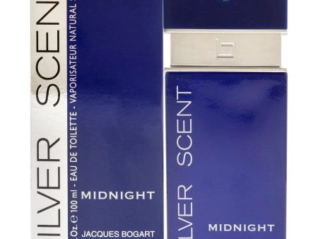 Jacques Bogart Silver Scent Midnight by Jacques Bogart for Men - 3.3 oz EDT Spray Online now