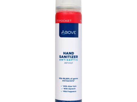 Above Antiseptic Hand Sanitizer Aerosol Spray by Above for Unisex - 3.38 oz Hand Sanitizer Online Hot Sale