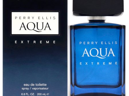 Perry Ellis Perry Ellis Aqua Extreme by Perry Ellis for Men - 6.8 oz EDT Spray Hot on Sale