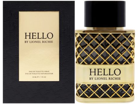 Lionel Richie Hello by Lionel Richie for Men - 1.7 oz EDT Spray For Sale