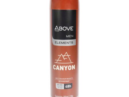 Above 48 Hours Element Antiperspirant Deodorant - Canyon by Above for Men - 3.17 oz Deodorant Spray on Sale