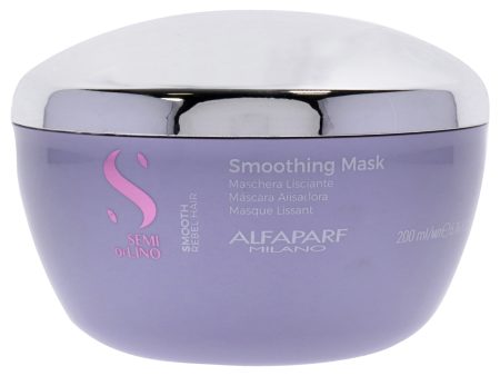 Alfaparf Milano Semi Di Lino Smoothing Mask by Alfaparf Milano for Unisex - 6.76 oz Masque Supply