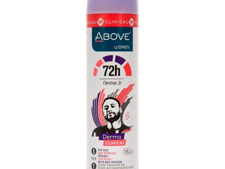 Above 72 Hours Neymar Jr Derma Clinical Antiperspirant Deodorant by Above for Women - 3.17 oz Deodorant Spray Online now