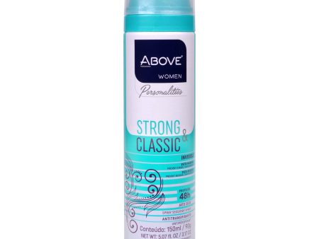 Above 48 Hours Personalities Antiperspirant Deodorant - Strong and Classic by Above for Women - 3.17 oz Deodorant Spray Online