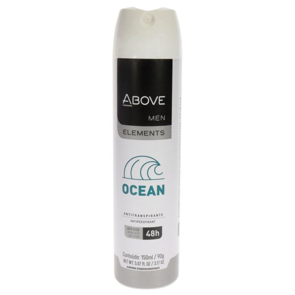 Above 48 Hours Element Antiperspirant Deodorant - Ocean by Above for Men - 3.17 oz Deodorant Spray Fashion