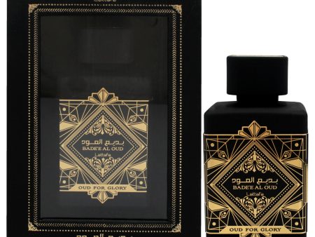 Lattafa Badee Al Oud For Glory by Lattafa for Men - 3.4 oz EDP Spray on Sale