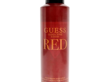 Guess Guess Seductive Homme Red by Guess for Men - 6 oz Body Spray For Sale