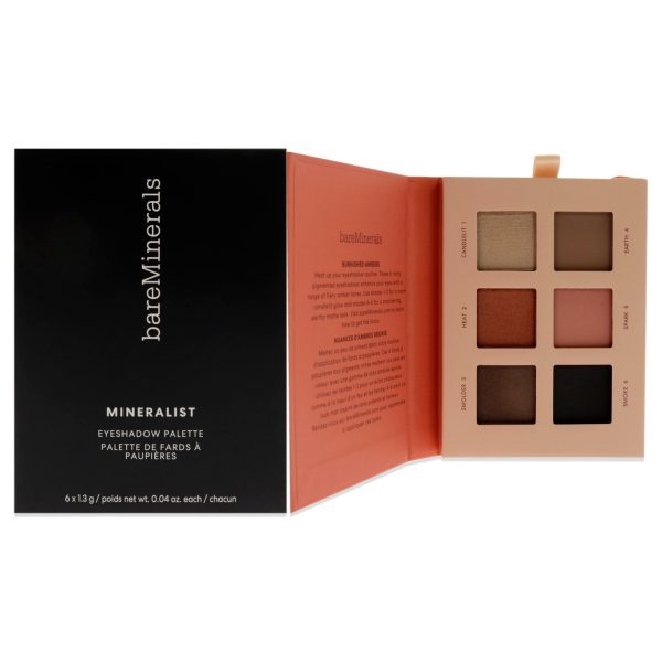 BareMinerals Mineralist Eyeshadow Palette -Burnished by bareMinerals for Women - 0.24 oz Eye Shadow Online now