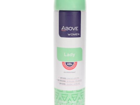 Above 48 Hours Antiperspirant Deodorant - Lady by Above for Women - 3.17 oz Deodorant Spray Fashion