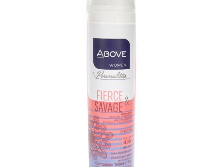 Above 48 Hours Personalities Antiperspirant Deodorant - Fierce and Savage by Above for Women - 3.17 oz Deodorant Spray Cheap