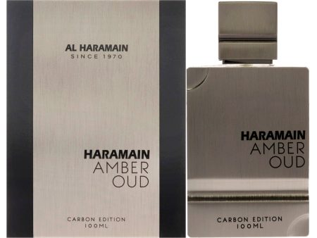 Al Haramain Amber Oud - Carbon Edition by Al Haramain for Men - 3.4 oz EDP Spray Sale