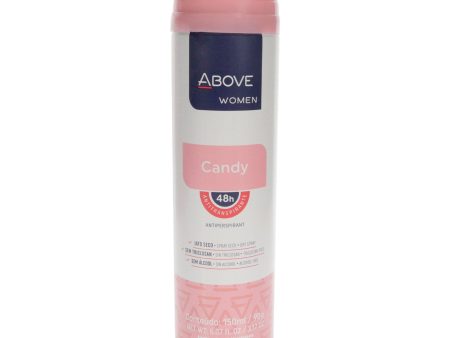 Above 48 Hours Antiperspirant Deodorant - Candy by Above for Women - 3.17 oz Deodorant Spray Hot on Sale