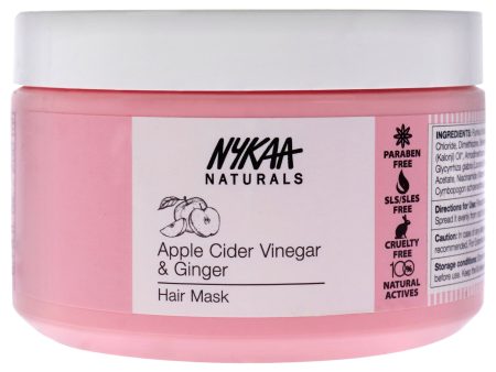 Nykaa Naturals Hair Mask - Apple Cider Vinegar and Ginger by Nykaa Naturals for Women - 6.76 oz Masque For Cheap