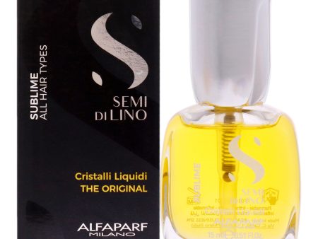 Alfaparf Milano Sublime Cristalli Liquidi The Original by Alfaparf Milano for Unisex - 0.51 oz Serum For Discount