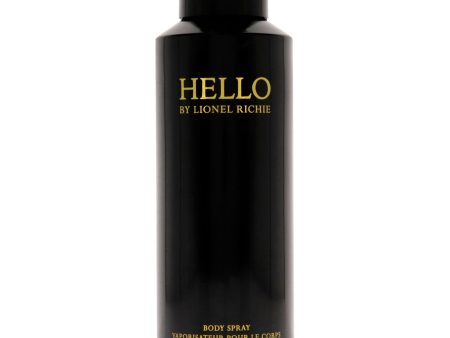 Lionel Richie Hello by Lionel Richie for Men - 6.7 oz Body Spray on Sale