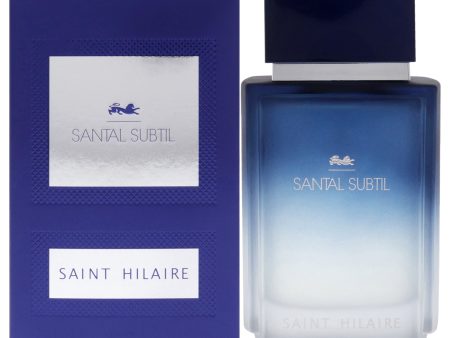 Saint Hilaire Santal Subtil by Saint Hilaire for Men - 3.3 oz EDP Spray Sale