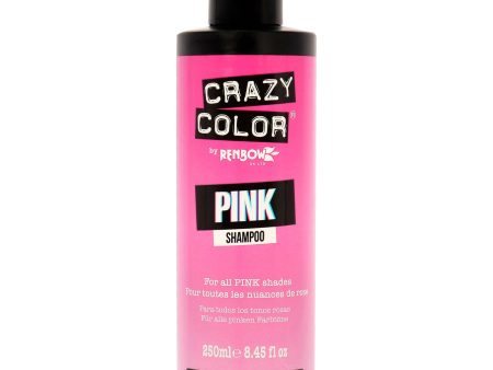 Crazy Color Vibrant Color Shampoo - Pink by Crazy Color for Unisex - 8.45 oz Shampoo Online now