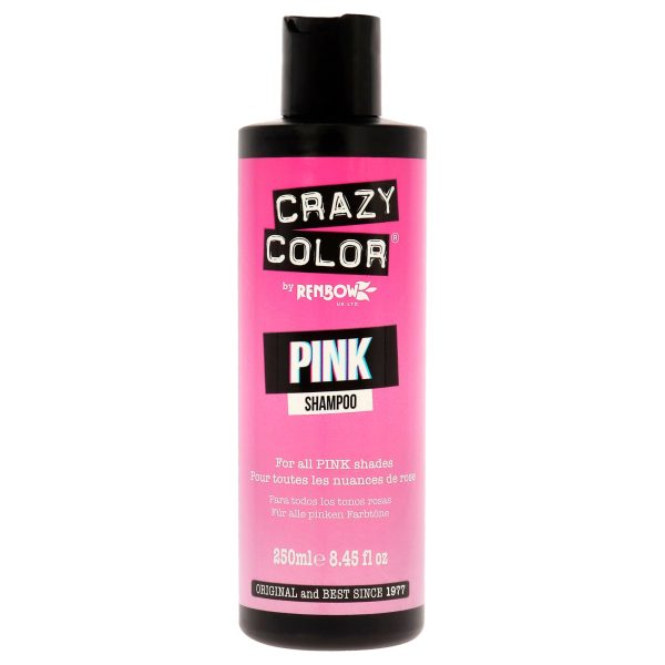 Crazy Color Vibrant Color Shampoo - Pink by Crazy Color for Unisex - 8.45 oz Shampoo Online now