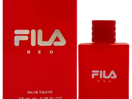 Fila Fila Red by Fila for Men - 7.5 ml EDT Spray (Mini) on Sale