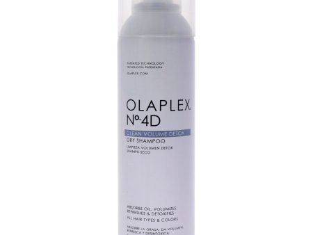 Olaplex No 4D Clean Volume Detox Dry Shampoo by Olaplex for Unisex - 6.3 oz Dry Shampoo For Discount