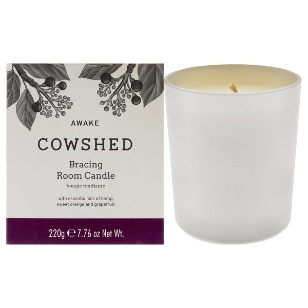 Cowshed Awake Bracing Room Candle by Cowshed for Unisex - 7.76 oz Candle For Discount