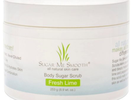 Sugar Me Smooth Body Scrub - Fresh Lime by Sugar Me Smooth for Unisex - 8.9 oz Scrub Fashion