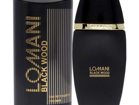 Lomani Black Wood by Lomani for Men - 3.3 oz EDT Spray Online Sale