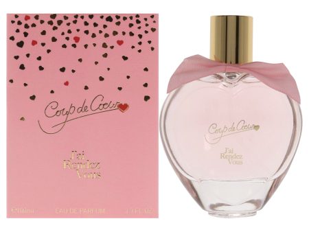 Coup De Coeur Jai Rendez Vous by Coup De Coeur for Women - 3.3 oz EDP Spray Hot on Sale