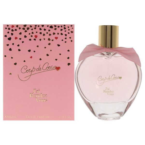 Coup De Coeur Jai Rendez Vous by Coup De Coeur for Women - 3.3 oz EDP Spray Hot on Sale