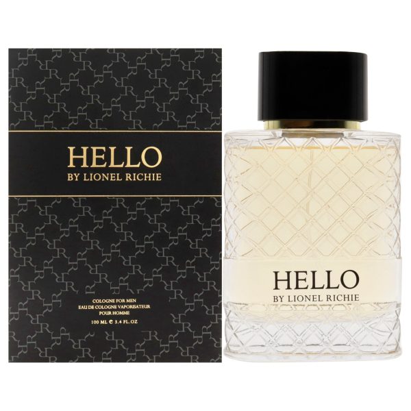 Lionel Richie Hello by Lionel Richie for Men - 3.4 oz EDC Spray Discount