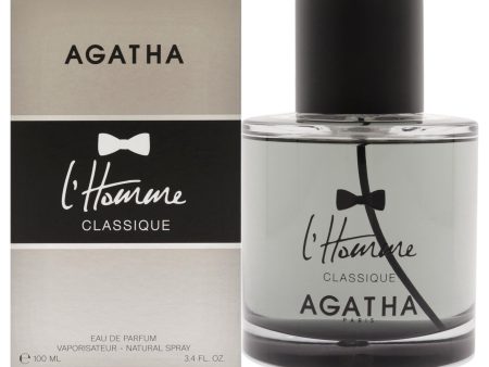 Agatha LHomme Classique by Agatha for Men - 3.4 oz EDP Spray For Cheap