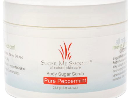 Sugar Me Smooth Body Scrub - Pure Peppermint by Sugar Me Smooth for Unisex - 8.9 oz Scrub Online now