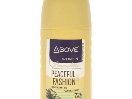 Above 72 Hours Personalities Antiperspirant Deodorant - Peaceful and Fashion by Above for Women - 1.7 oz Deodorant Roll-On Sale