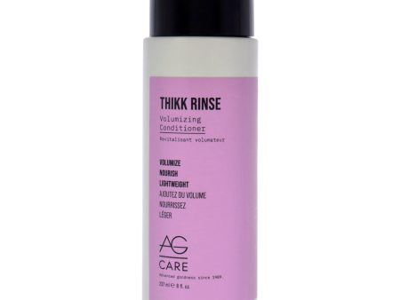 AG Hair Cosmetics Thikk Rinse Volumizing Conditioner by AG Hair Cosmetics for Unisex - 8 oz Conditioner Supply