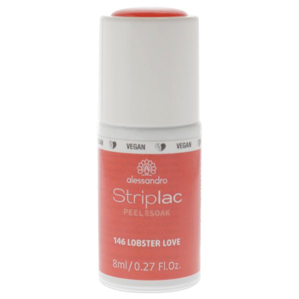 Alessandro Striplac Peel or Soak - 146 Lobster Love by Alessandro for Women 0.27 oz Nail Polish Online Hot Sale