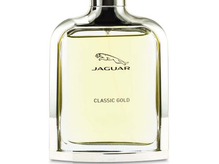 Jaguar Classic Gold Eau De Toilette Spray (Unboxed)  100ml 3.4oz Hot on Sale