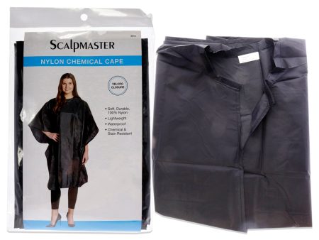 Scalpmaster Nylon Chemical Cape by Scalpmaster for Unisex - 1 Pc Apron Online now