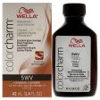 Wella Color Charm Permanent Liquid Hair Color - 5WV Cinnamon by Wella for Unisex - 1.42 oz Hair Color Online now